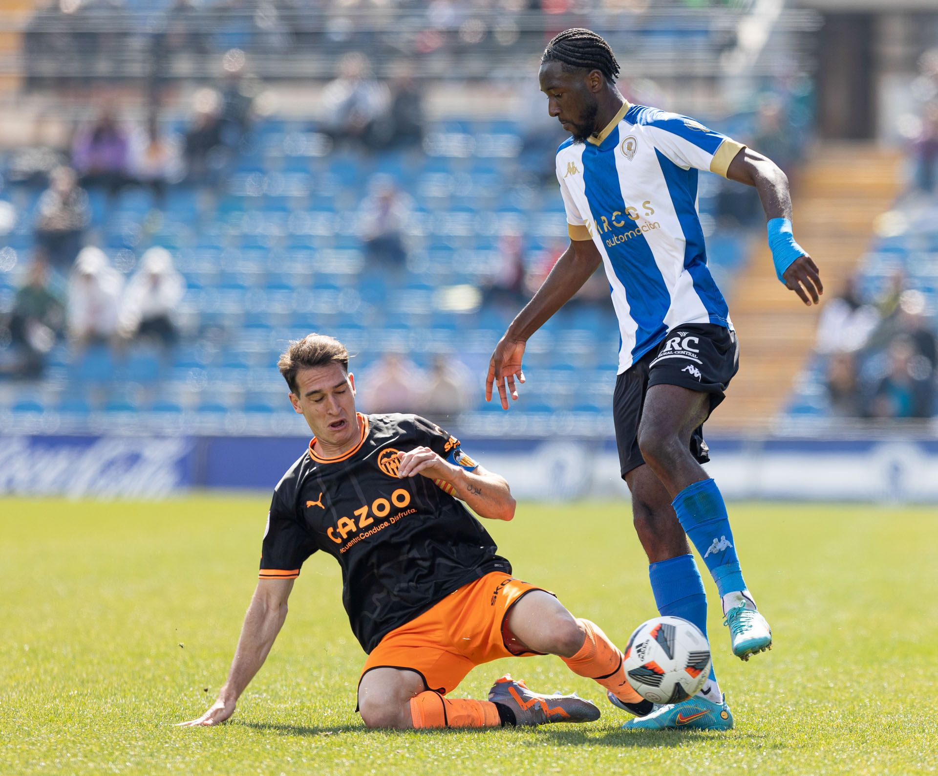 Derrota del Hércules ante el Valencia Mestalla