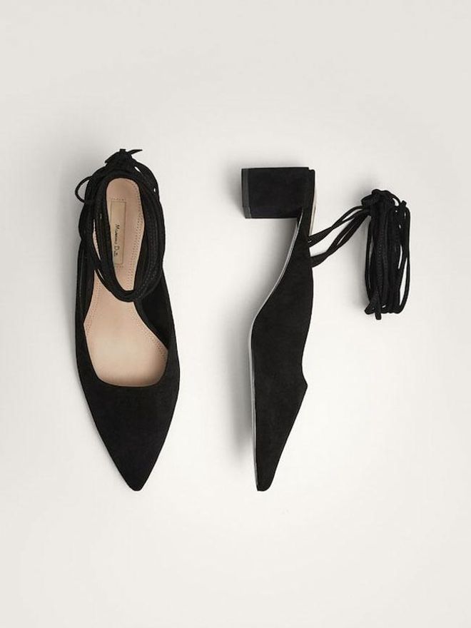 Zapato de tacón con tiras, 49,95 euros
