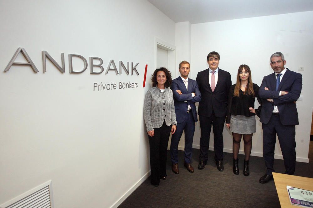 Oficina d'Andbank a l'Avinguda Jaume I de Girona