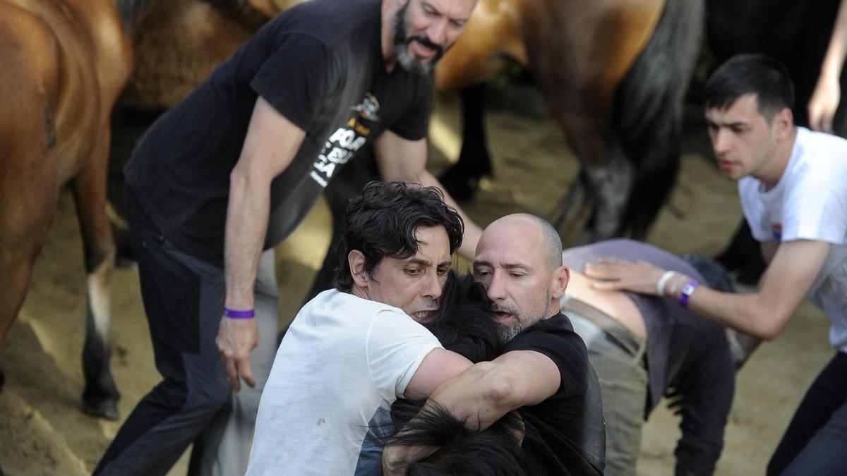 Sabucedo celebra la 'rapa das bestas'