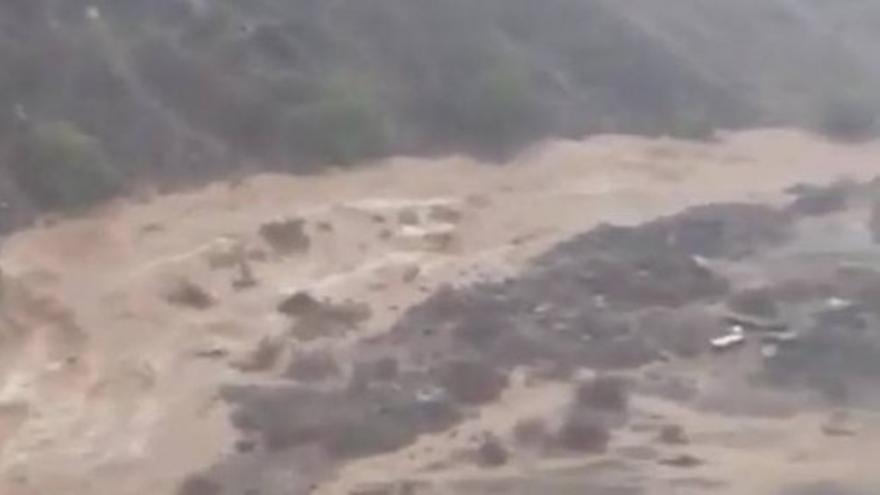 Temporal en Gran Canaria - Barranco del sur grancanario