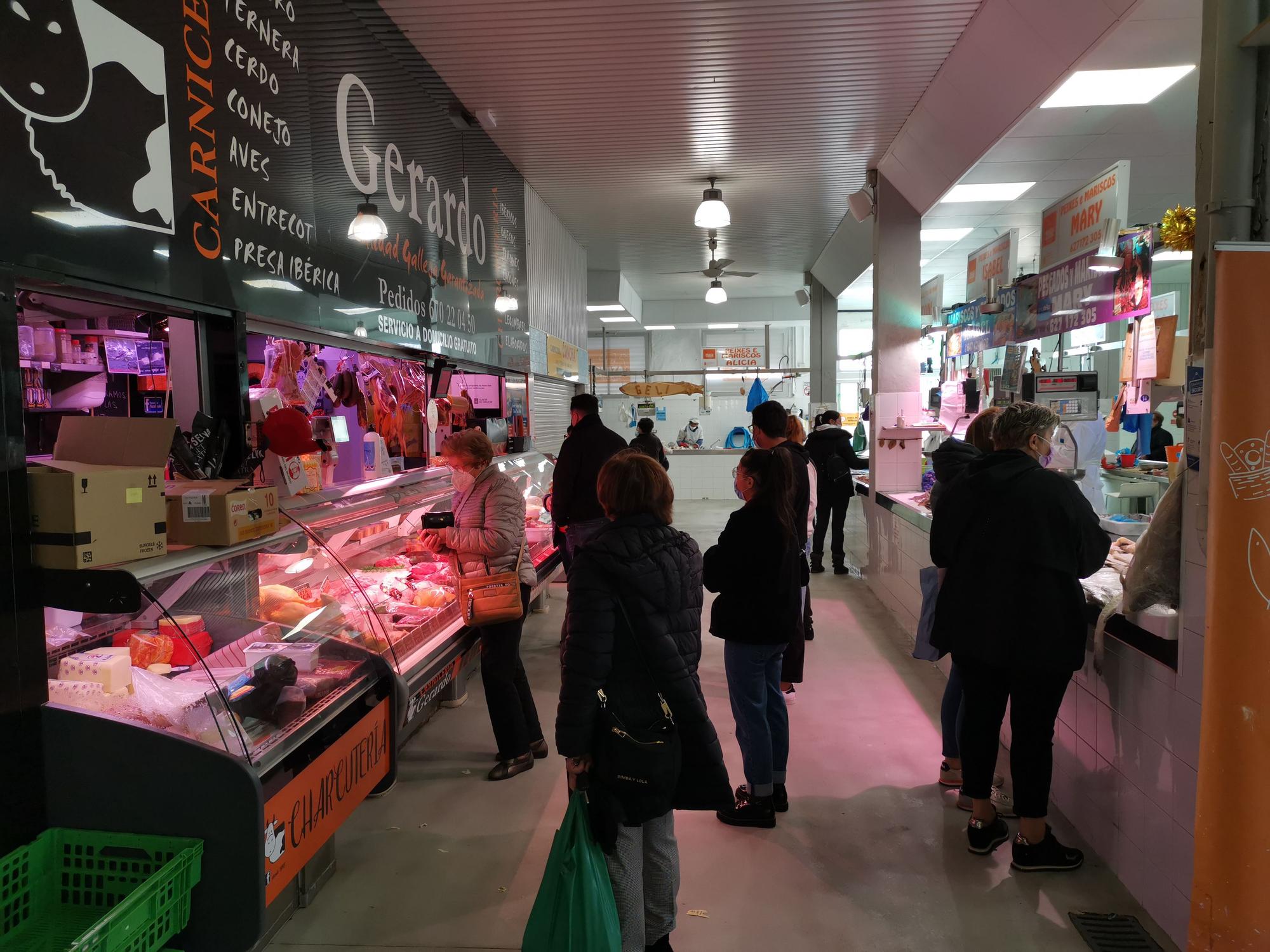 La cesta de la compra para la cena de Nochebuena - Faro de Vigo