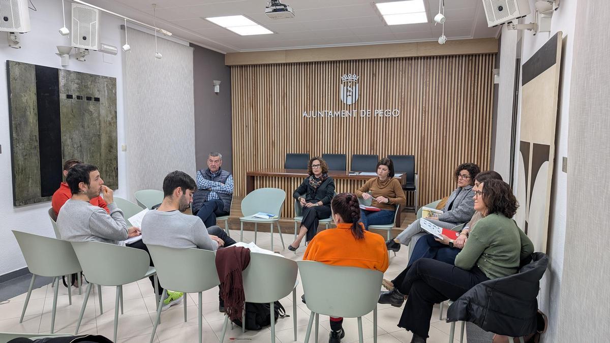 Reunión de los responsables de la iniciativa "Camina y salud"