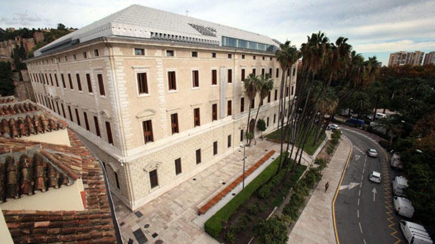 El Palacio de la Aduana, la sede del Museo de Málaga.