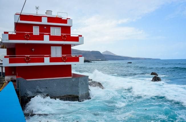 Pleamar en la zona norte de Gran Canaria