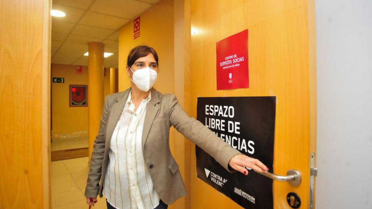 La concejala de Servicios Sociales, Tania García Sanmartín.