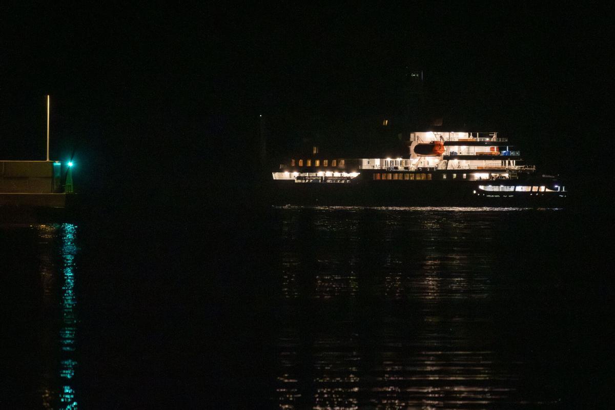 El 'crucero del hantavirus' MV Hondius, en el puerto de Granadilla (Tenerife)