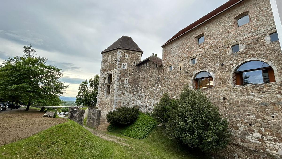 El castillo de Liubliana, capital de Eslovenia, uno de los atractivos dela ciudad.
