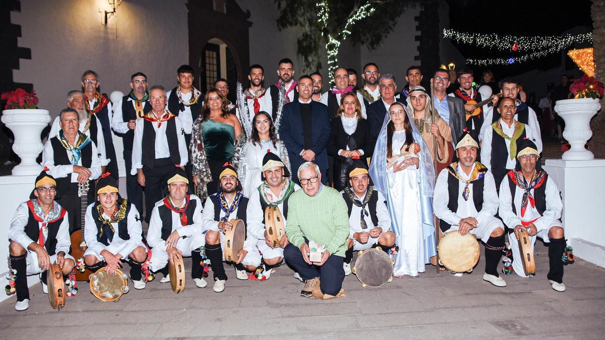 El Rancho de Pascuas de Teguise reconoce la labor de Francisco Hernández