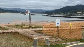El Principado atiende la petición del Ayuntamiento y culminará las obras de la pasarela entre Rodiles y Misiegu en septiembre