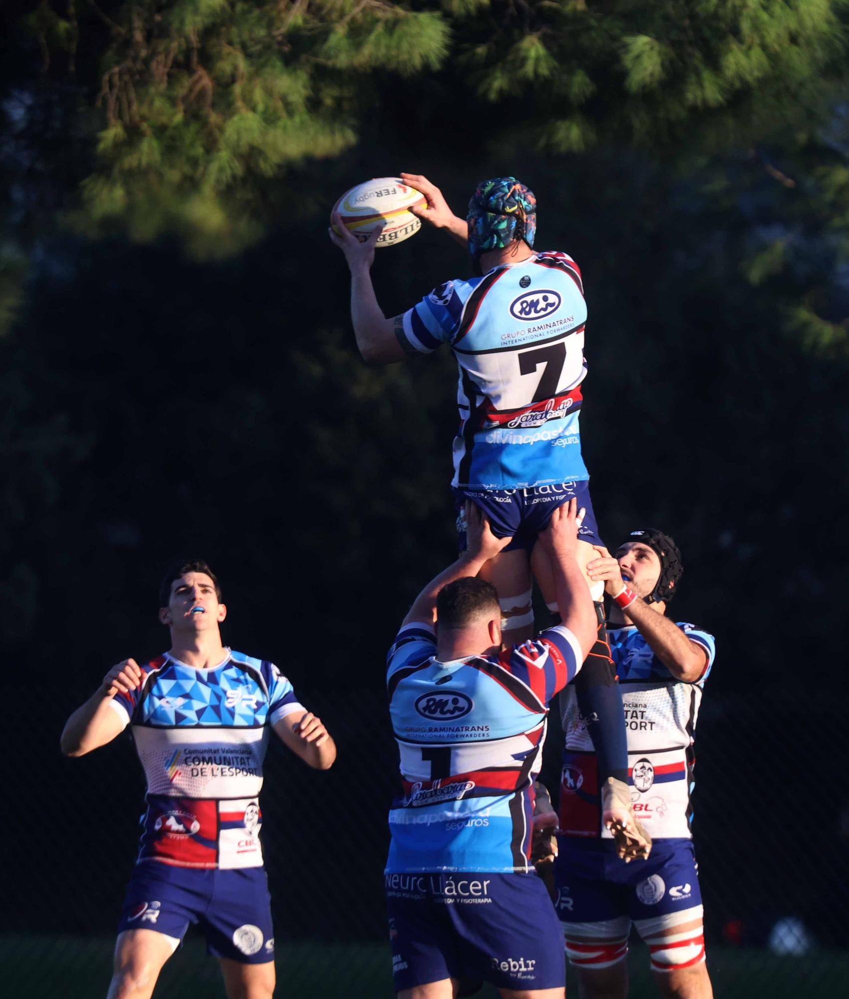 RC Valencia, CAU y San Roque, jornada 10 División Honor B de rugby