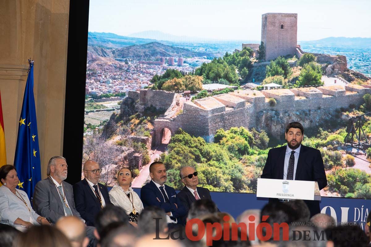 Acto del Día de la Región en Caravaca