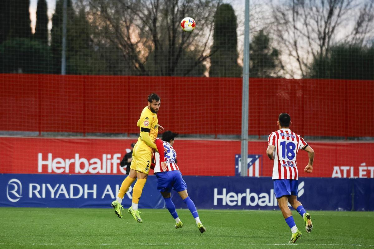 Las mejores imágenes del Atlético de Madrid B - Hércules CF
