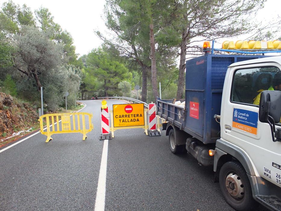 Mallorca, en riesgo importante por nevadas este sábado