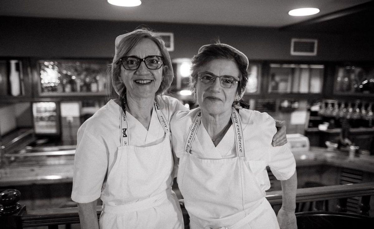 Las últimas rondas en el restaurante El Mariñán