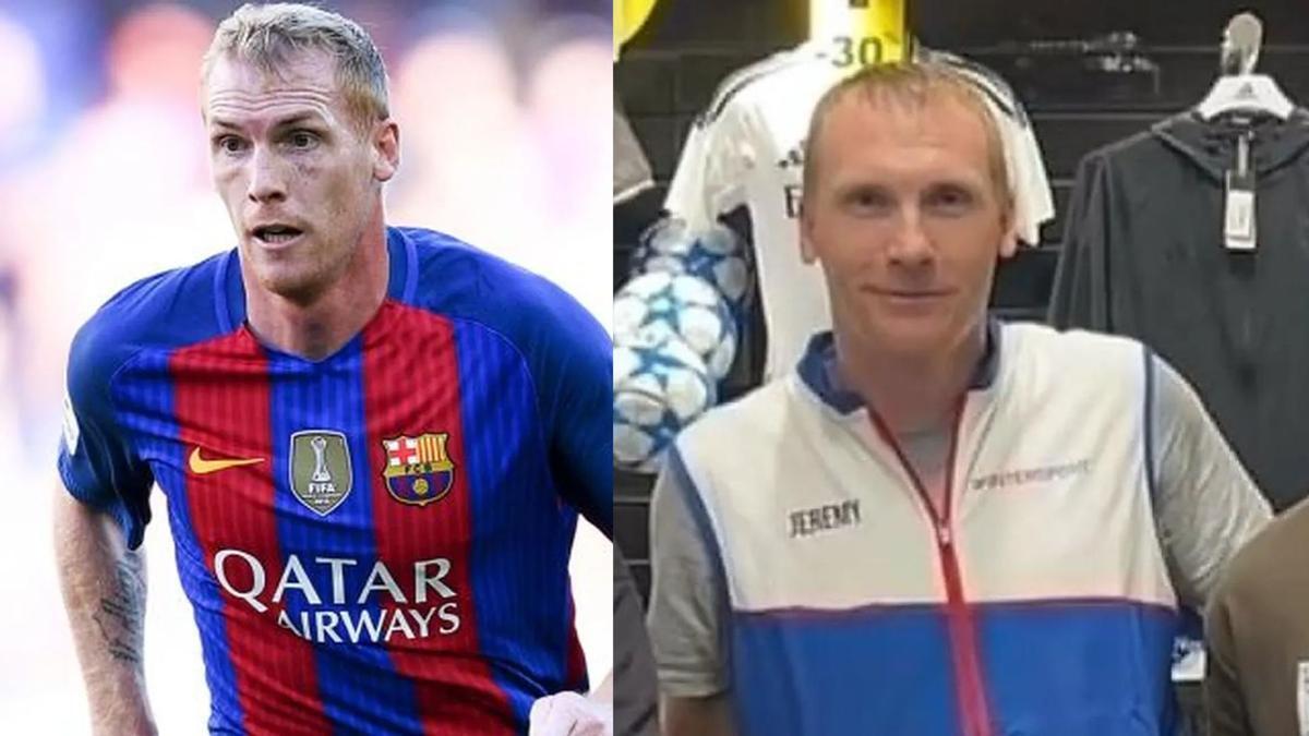 El único gol de falta de Mathieu con la camiseta del Barça