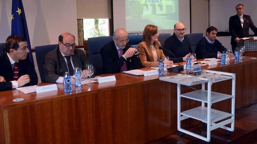 Presentación del convenio en la Misión Biológica de Galicia. //R.V.