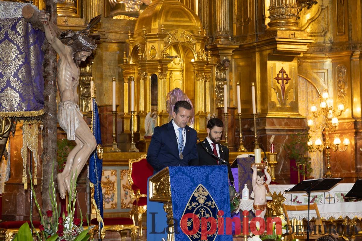 Pregón de Semana Santa en Caravaca por Álvaro Peña