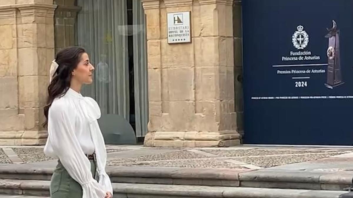Oviedo recibe con un baño de masas a Carolina Marín, Premio Princesa de Asturias de los Deportes 2024