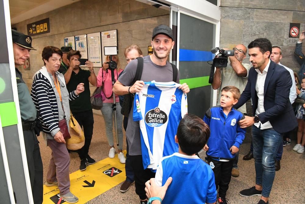 Lucas Pérez ya está en A Coruña