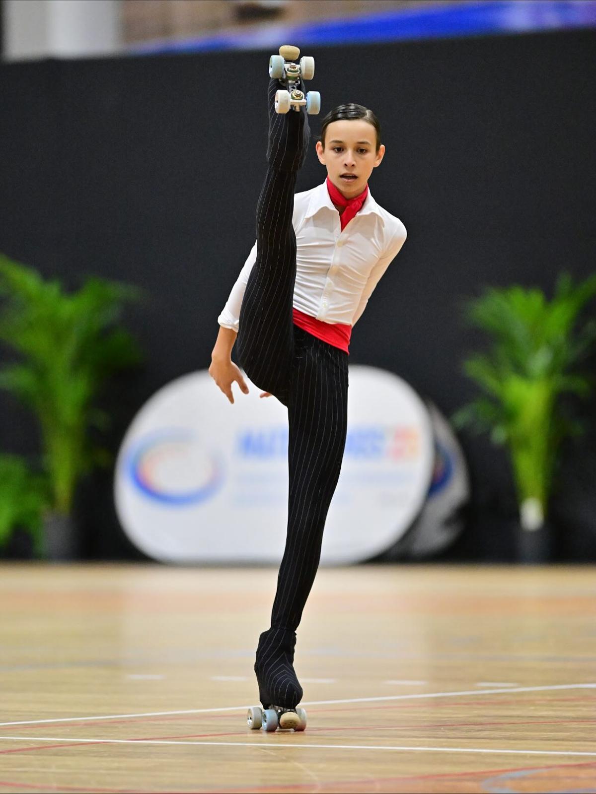 Daniel Bermúdez durante una de las pruebas realizadas en la Copa de Europa celebrada en Matosinhos (Portugal).