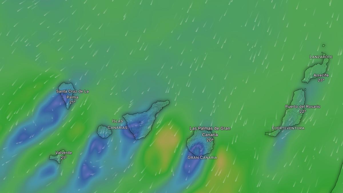 Predicción del tiempo mañana en Canarias