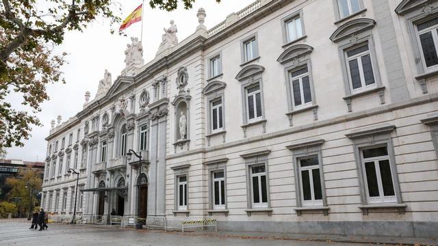 Fachada del Tribunal Supremo.