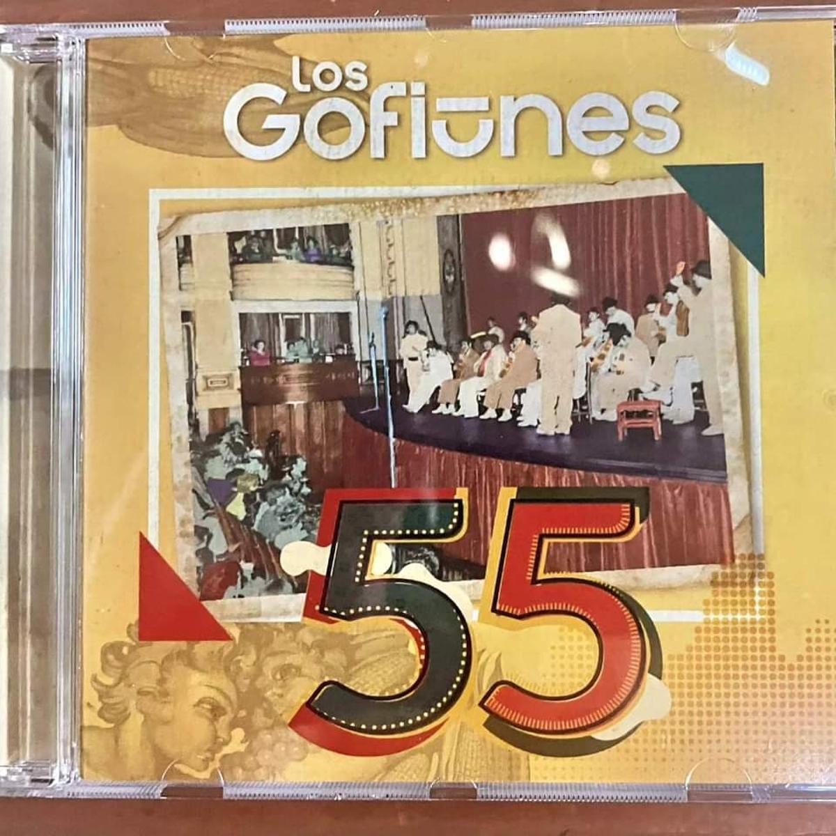 Carátula de '55' el nuevo álbum de Los Gofiones