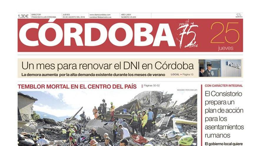 La portada de CÓRDOBA