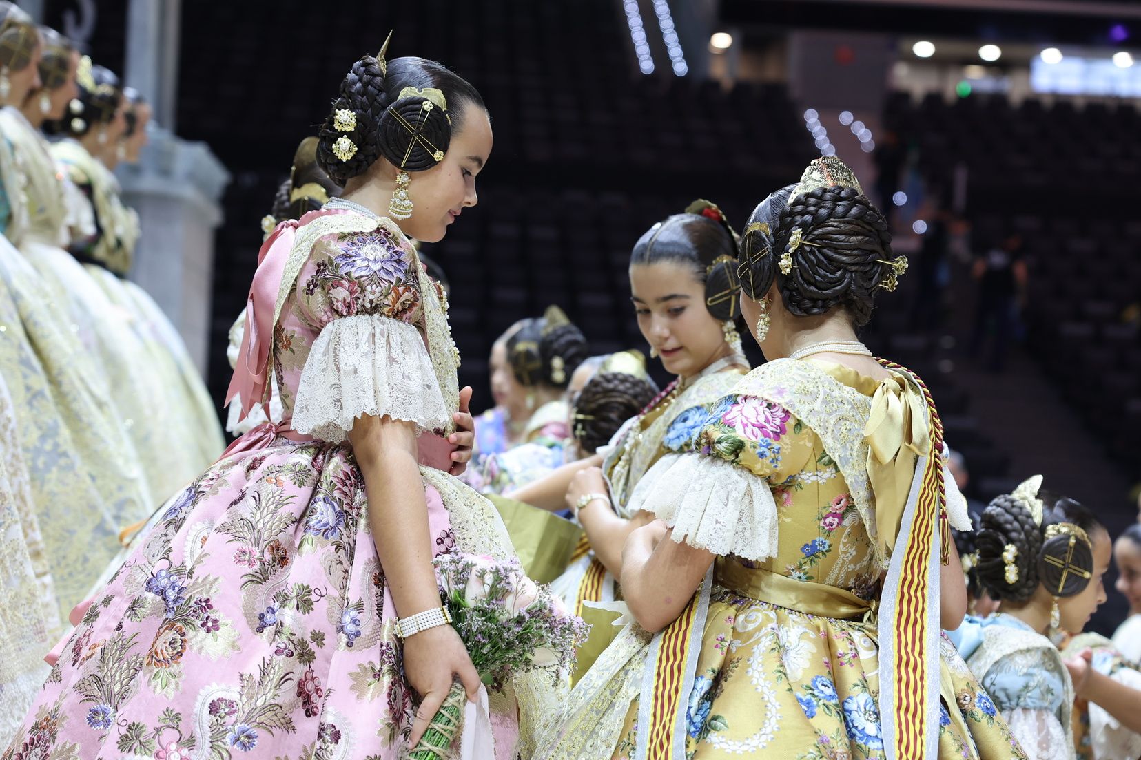La celebración de las candidatas a Fallera Mayor de València 2026