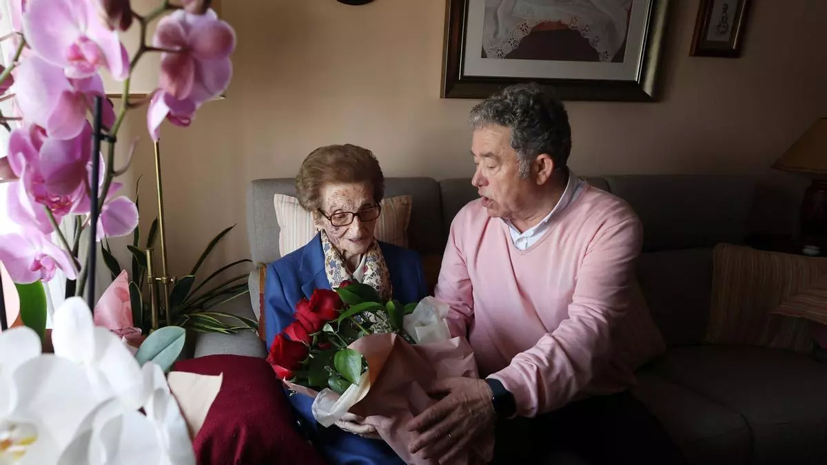 Fallece a los 106 años María del Carmen Adán Nogueira, considerada como la «abuela de Pontevedra»