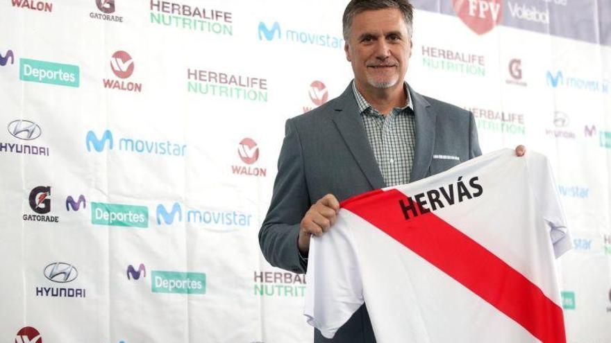 Francisco Hervás fue presentado como técnico de la Selección de Voley de Perú