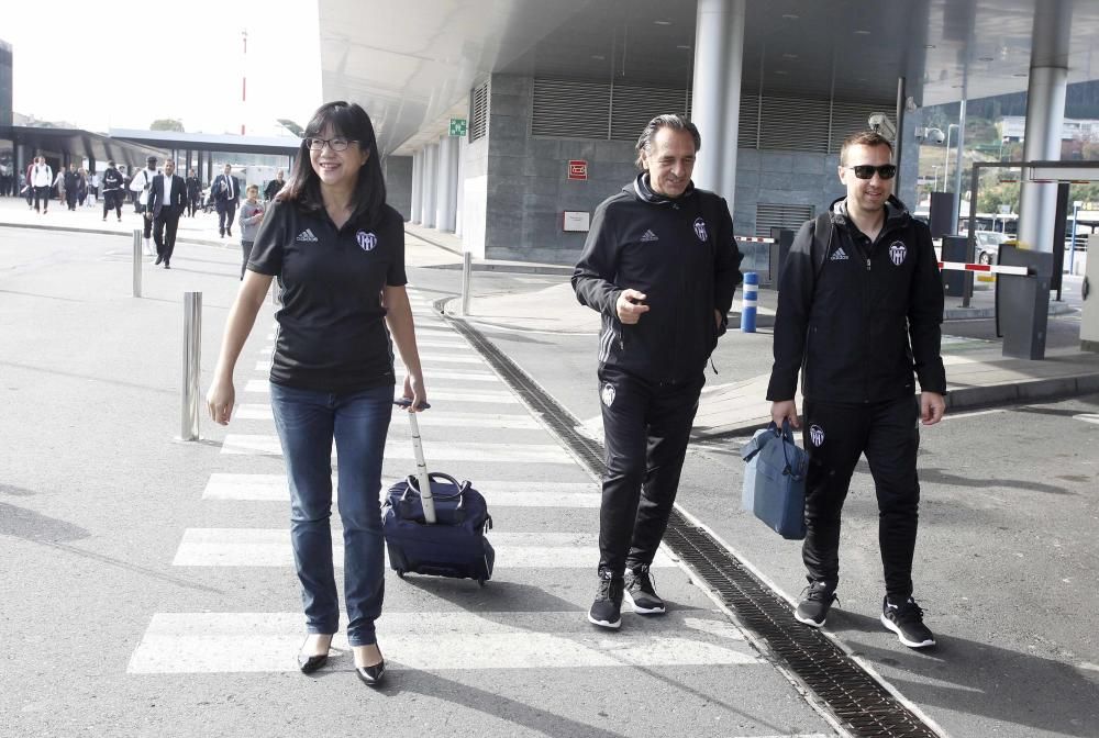 Viaje del Valencia CF a A Coruña