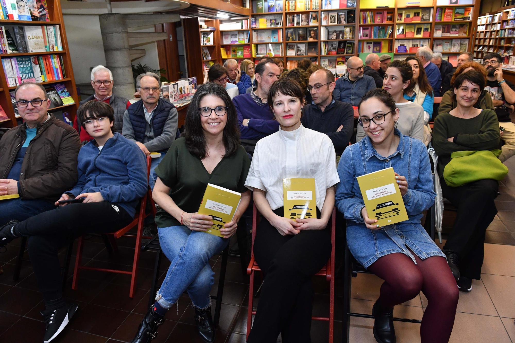 Presentación de 'Non temerás ós coches amarelos', primeira novela de Marta Villar