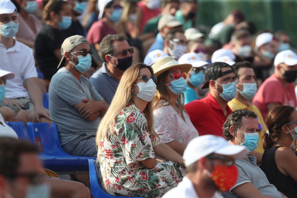 Las imágenes de lLa Liga Mapfre de tenis en Valencia