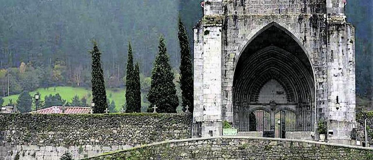 Cementerio de Olaso, en Elgóibar.