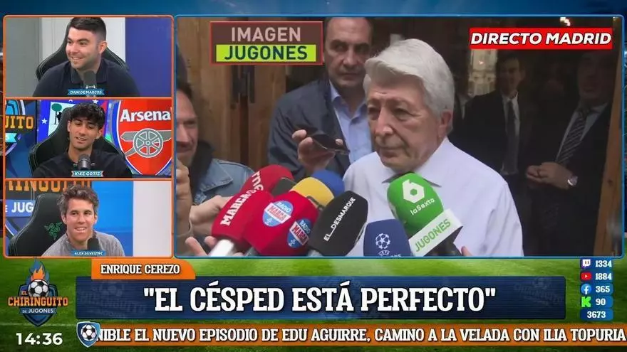 La posible indirecta de Cerezo al Barça