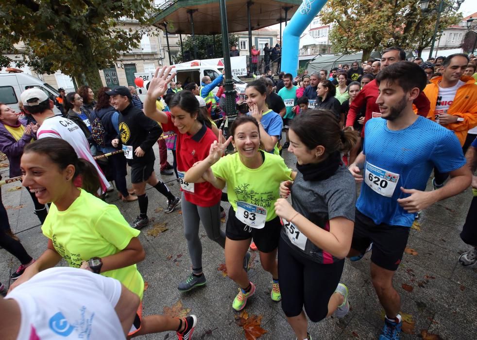 Carrera solidaria por la esclerosis en Bouzas