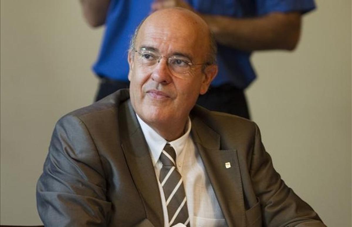 Boi Ruiz en la última reunión del Govern, el martes. Boi Ruiz en la última reunión del Govern, el martes.