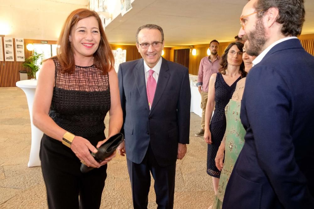 Francina Armengol, Javier Moll y Aitor Moll