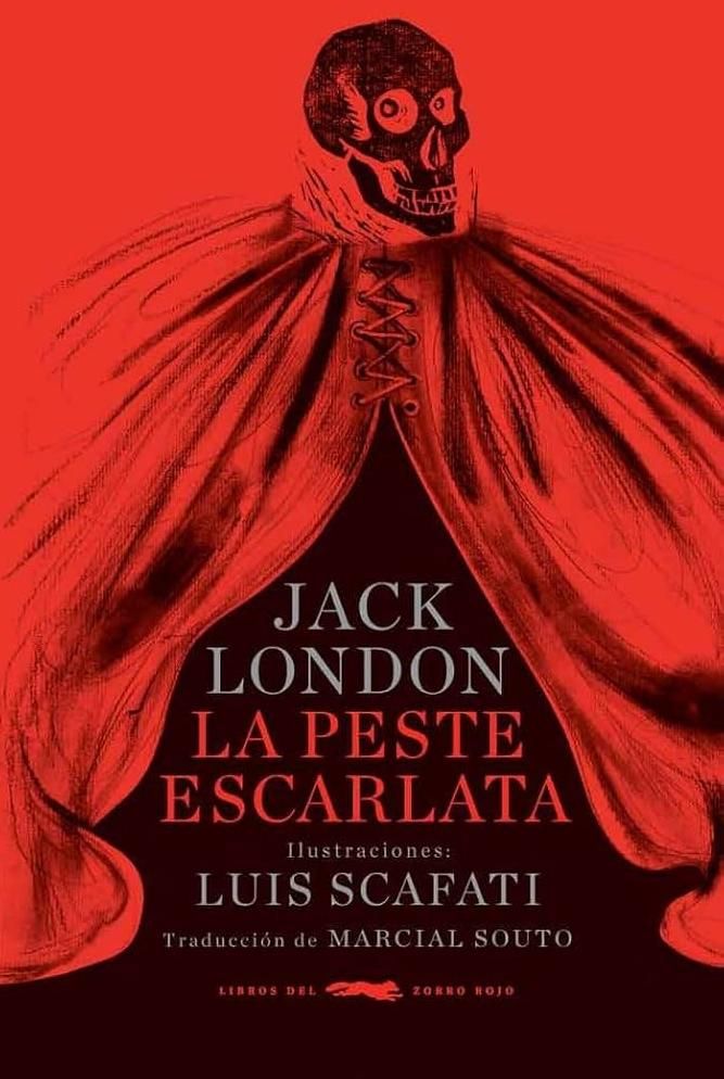 Portada de La peste escarlata de Jack London.