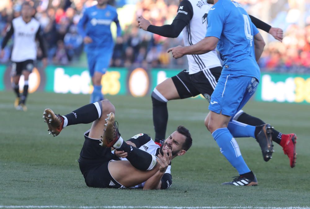 Getafe - Valencia, en imágenes