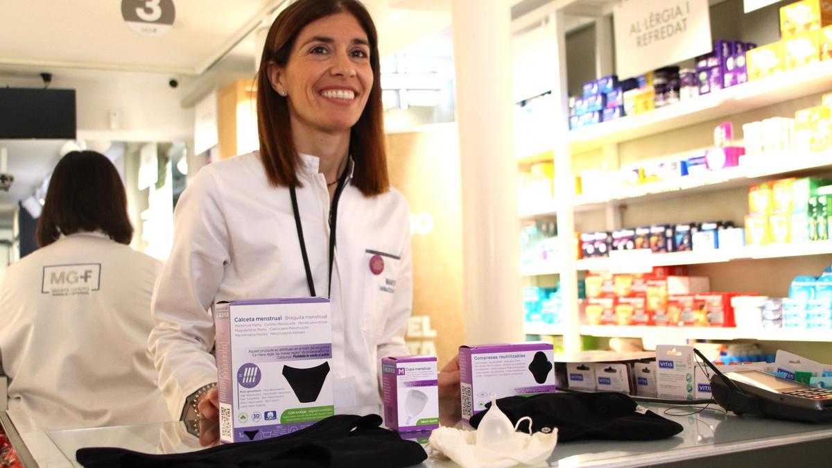 Empieza la distribución gratuita de productos menstruales reutilizables en las farmacias