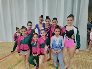 El V Trofeo de Gimnasia Rítmica "Concejo de Llanes" consolida su éxito con la participación de 107 gimnastas asturianas