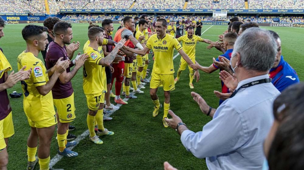 Las mejores imágenes de la despedida de Cazorla y Bruno