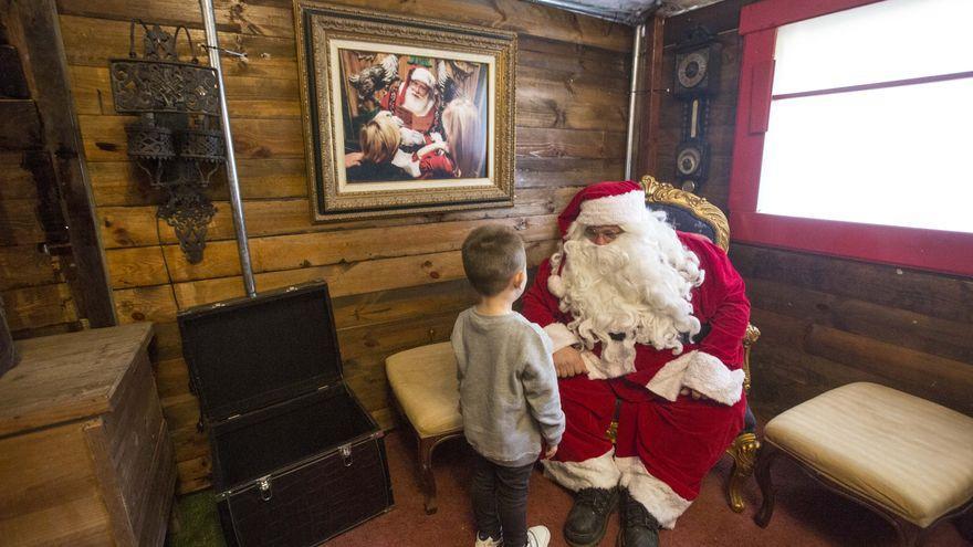 Los más pequeños disfrutarán visitando la casa de Papá Noel en Alicante