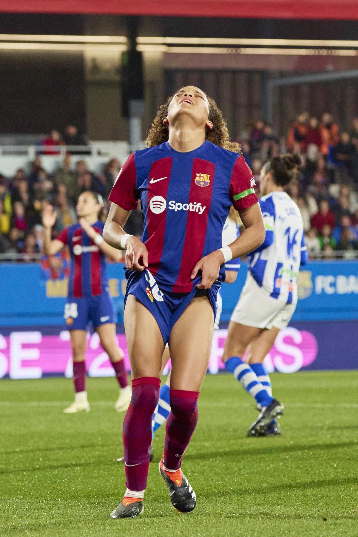 Liga F. FC Barcelona - Sporting Huelva, las mejores imágenes Liga F. FC Barcelona - Sporting Huelva, las mejores imágenes