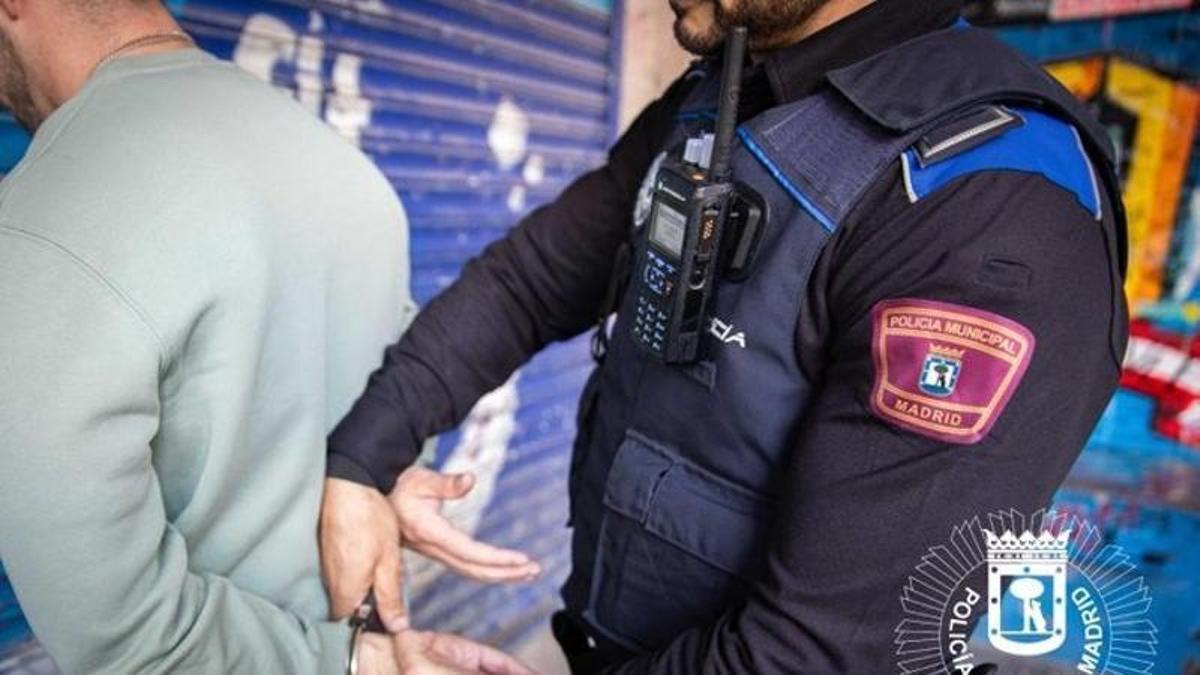 Arrestado por la Policía Municipal de Madrid