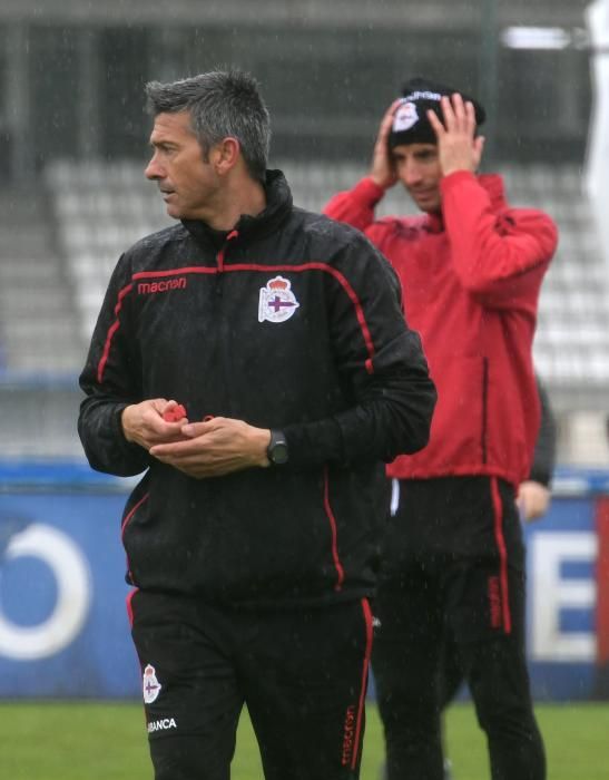 El técnico José Luis Martí programa una sesión de una hora de duración con el objetivo de dosificar las fuerzas de sus futbolistas.