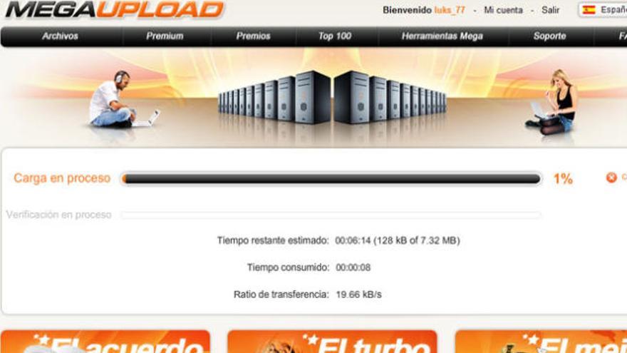 El FBI ha clausurado la página de intercambio de archivos Megaupload.